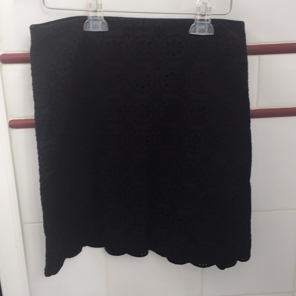 J. Crew black skirt
